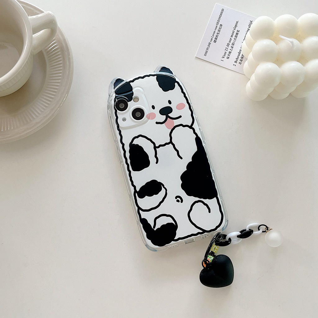 Ốp Điện Thoại TPU Chống Trầy Xước Chống Rơi Hình Cún Cưng Cho IPhone 11 13 12 Pro Max