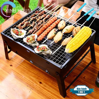 BẾP NƯỚNG THAN HOA VUÔNG CAO CẤP