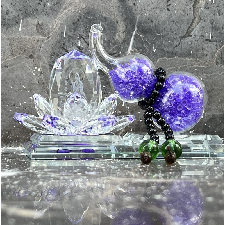 Tượng Hồ Lô Quan Âm Trang Trí Taplo Xe Ô Tô - Tượng Nước Hoa Hồ Lô Nhiều Màu Sắc