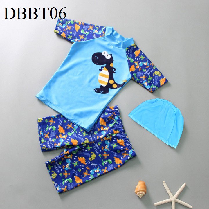 Bộ đồ bơi siêu nhân người nhện kèm nón bơi BT05