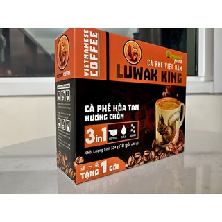 Cà phê hòa tan 3in1 - Luwak King