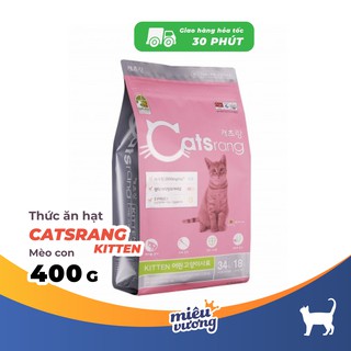 Thức ăn hạt cho mèo con Catsrang Kitten [400g]