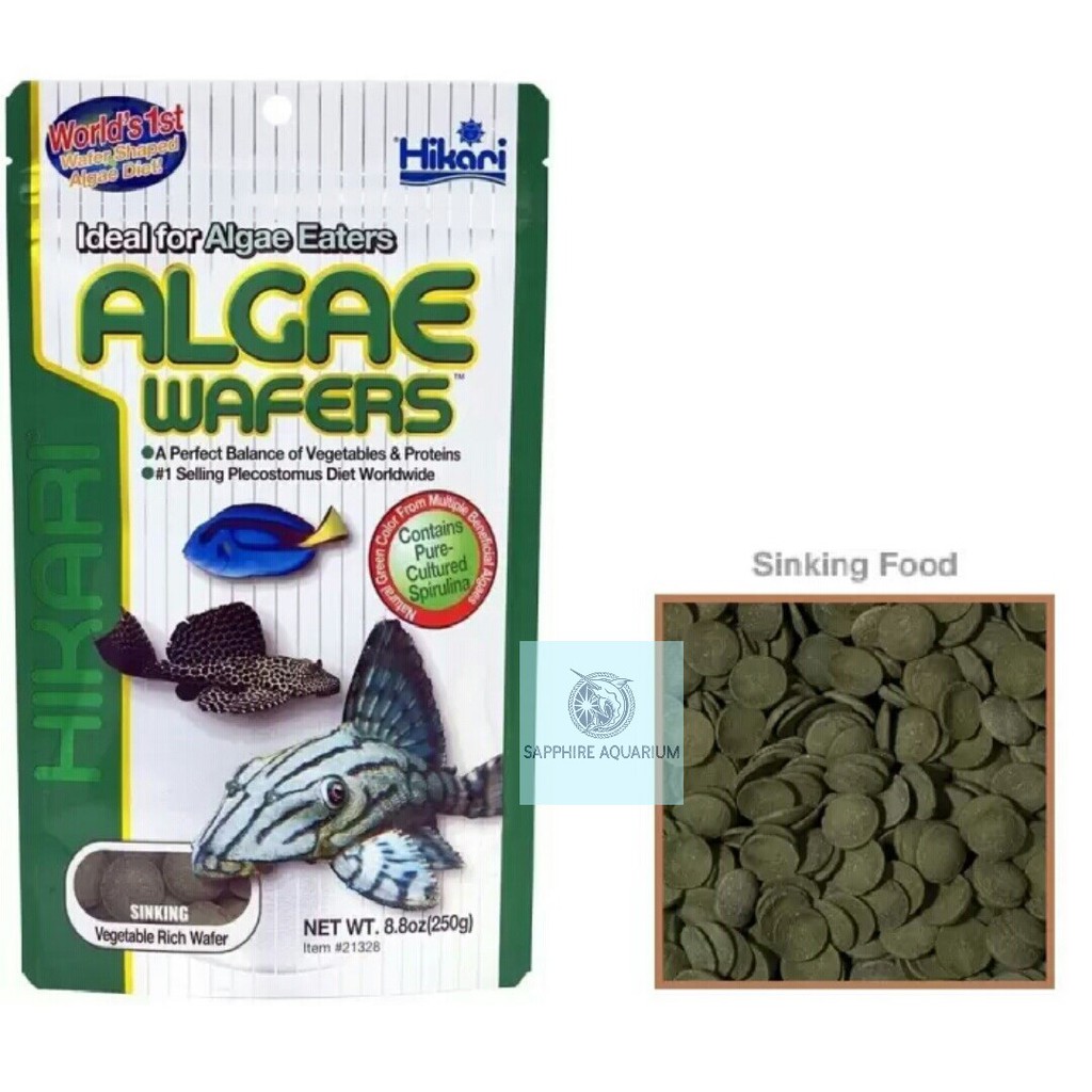 Thức ăn cho cá Hikari Tropical Algae Wafers