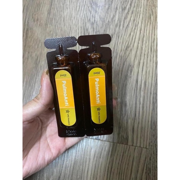 Siro Pulmo anti giảm ho- hộp 20 ống x 20ml