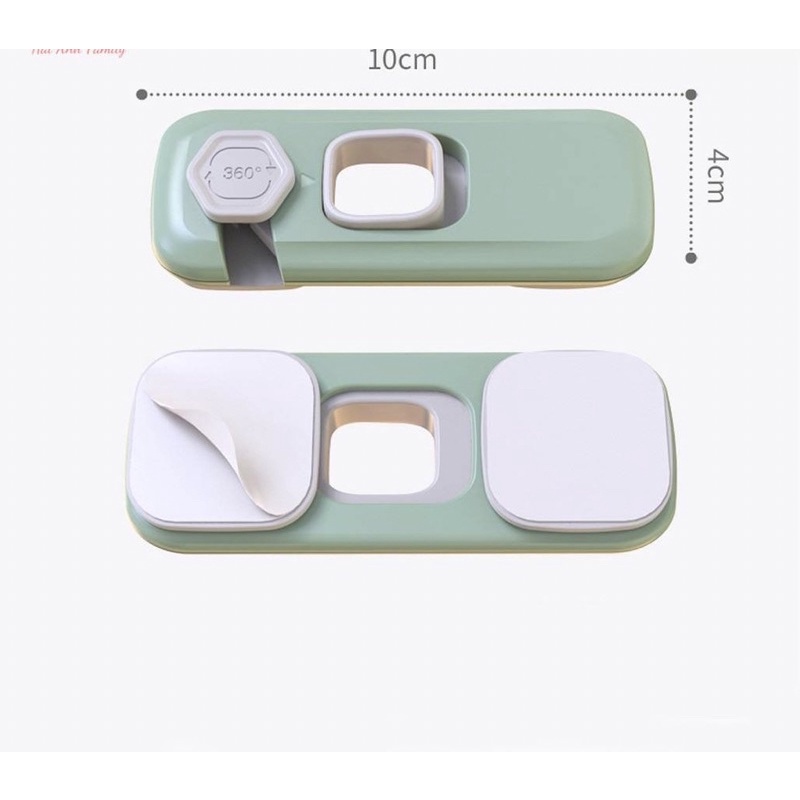 Khoá Tủ Lạnh, Tủ Đồ Cao Cấp Chống Kẹt Tay, An Toàn Cho Bé