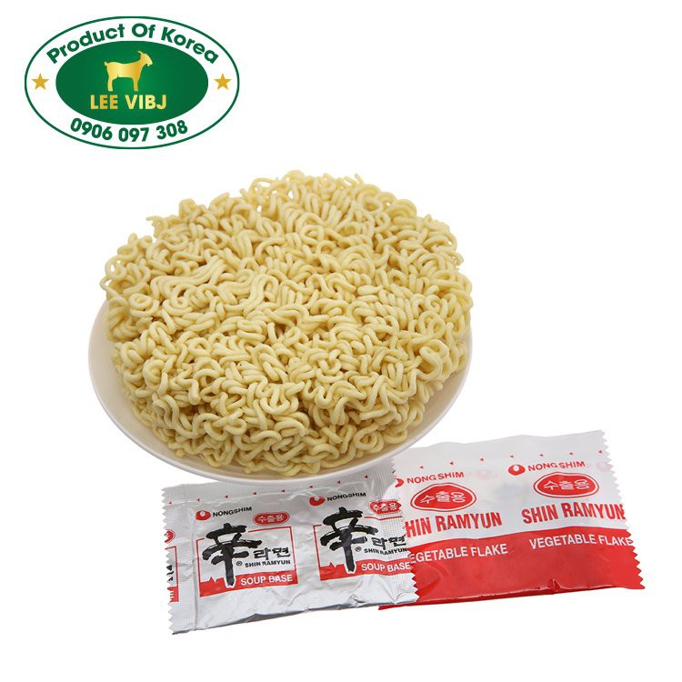 5 Gói Mì Shin Ramyun Cay Nongshim Hàn Quốc (120g / gói) | BigBuy360 - bigbuy360.vn