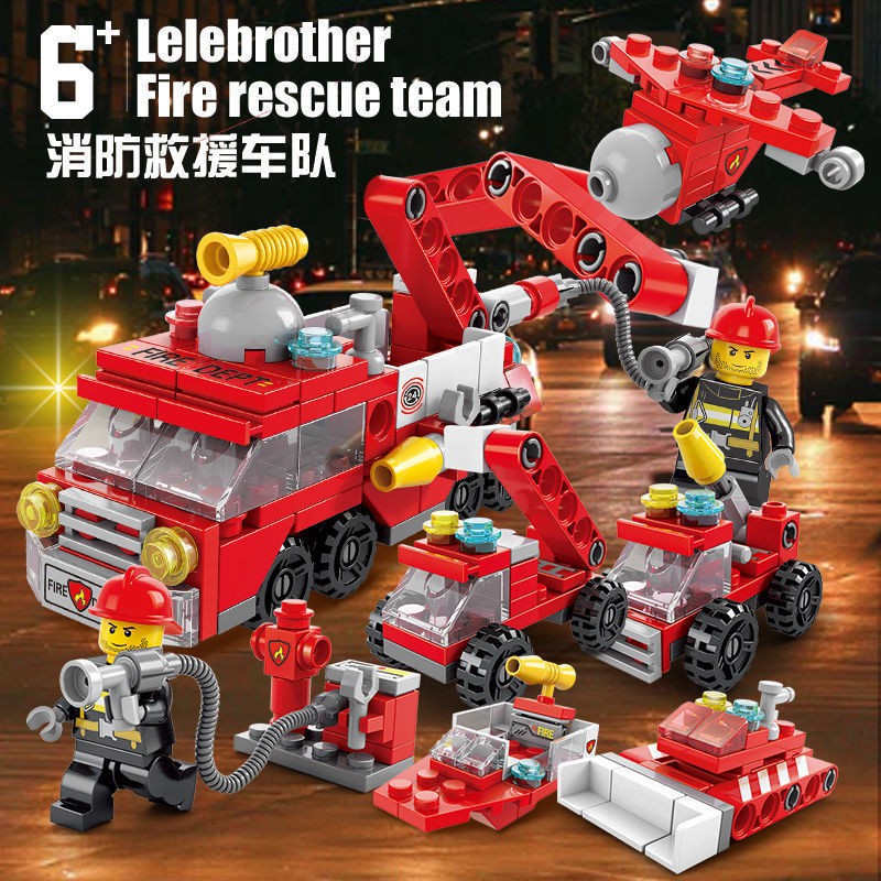 Mới đồ chơi trẻ em Lắp Ráp Lego Hình Xe Cảnh Sát / Xe Cảnh Sát / Xe Cảnh Sát / Xe Cảnh Sát / Phantom Ninja 3 / 5