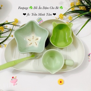 SET BÁT SỨ ĂN DẶM CHO BÉ, bát ăn dặm kiểu nhật