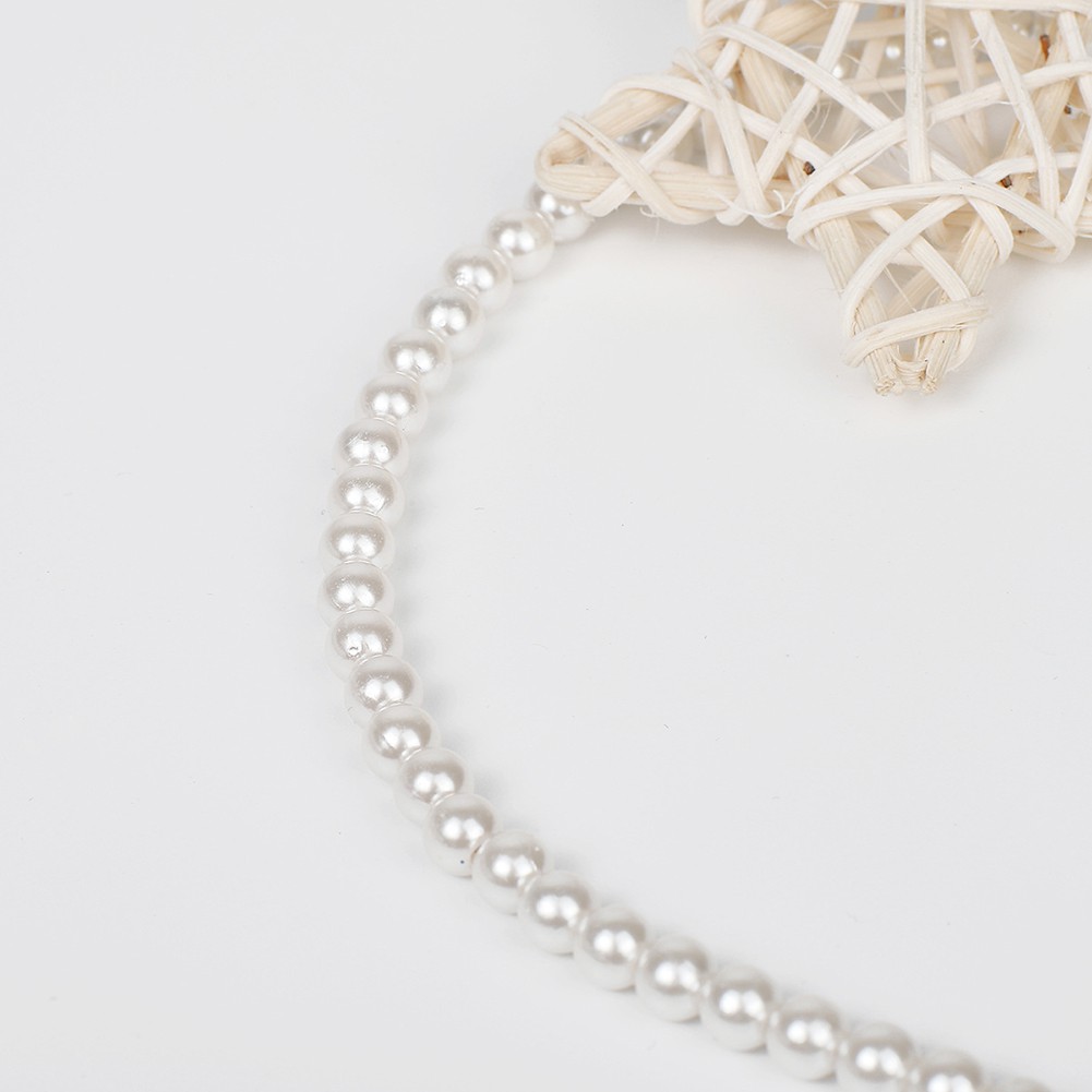 Băng Đô Cài Tóc Đính Ngọc Trai Nhân Tạo Thời Trang