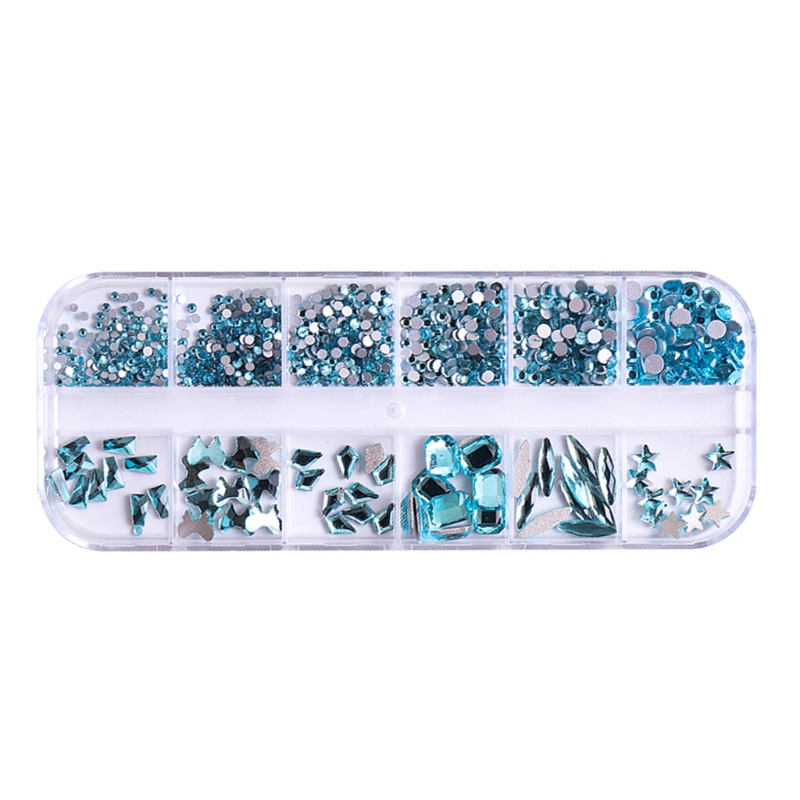 Đá Pha Lê Thủy Tinh Nhiều Hình Dạng Dùng Trang Trí Móng Tay Nghệ Thuật YOUYO