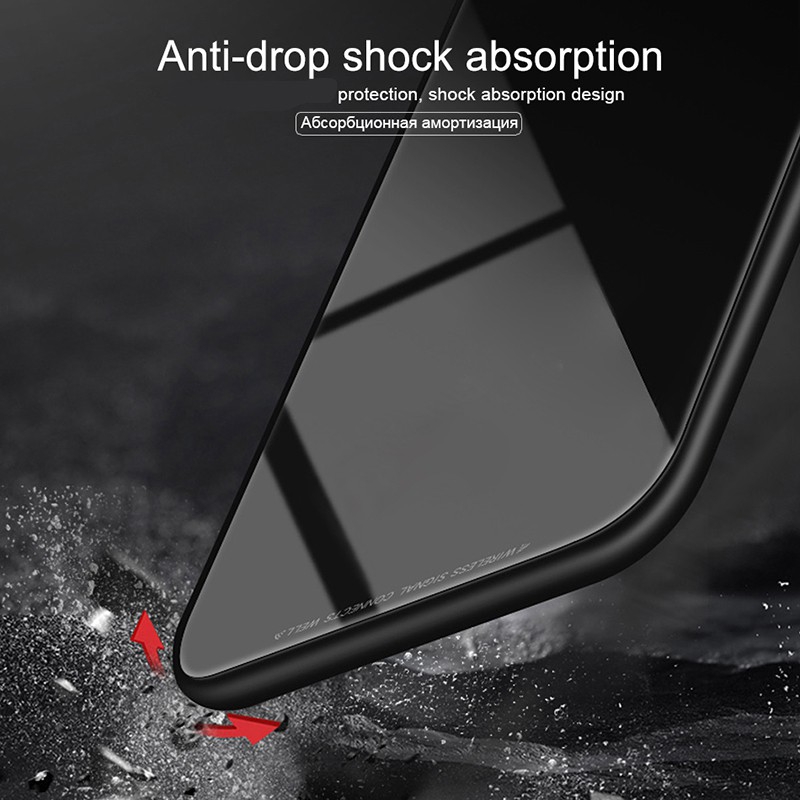 Ốp điện thoại kính cường lực viền kim loại nam châm cho Samsung Galaxy S10/S10+/S10e