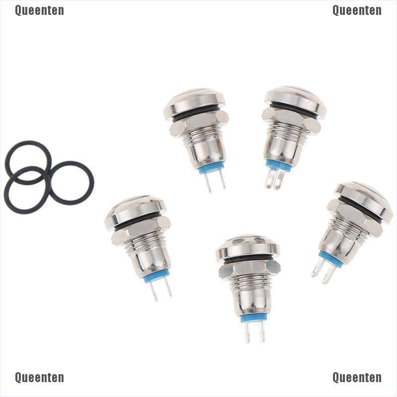 Nút nhấn công tắc bằng kim loại mini 8mm