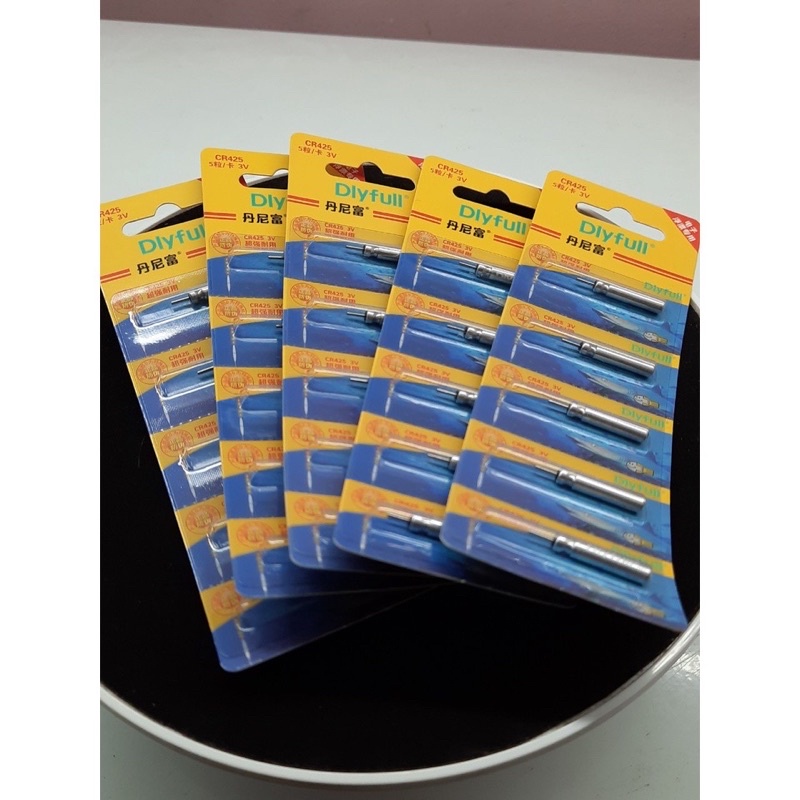 Pin Điện Tử CR-425 ( Vỉ 5 quả ) Chuyên lắp phao câu đài,câu lục câu đêm