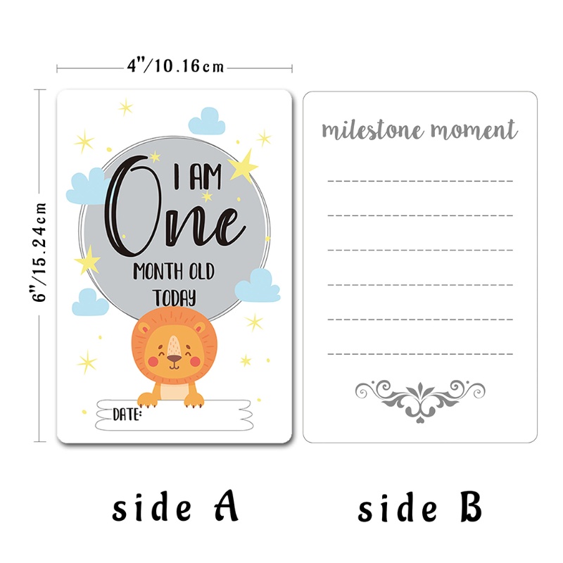 ✿ Bộ Thẻ Hình Em Bé Cho Bà Bầu