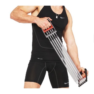 Dây kéo lò xo đa năng 5 sợi tập thể hình, dây kéo lò xo tập gym tại nhà.