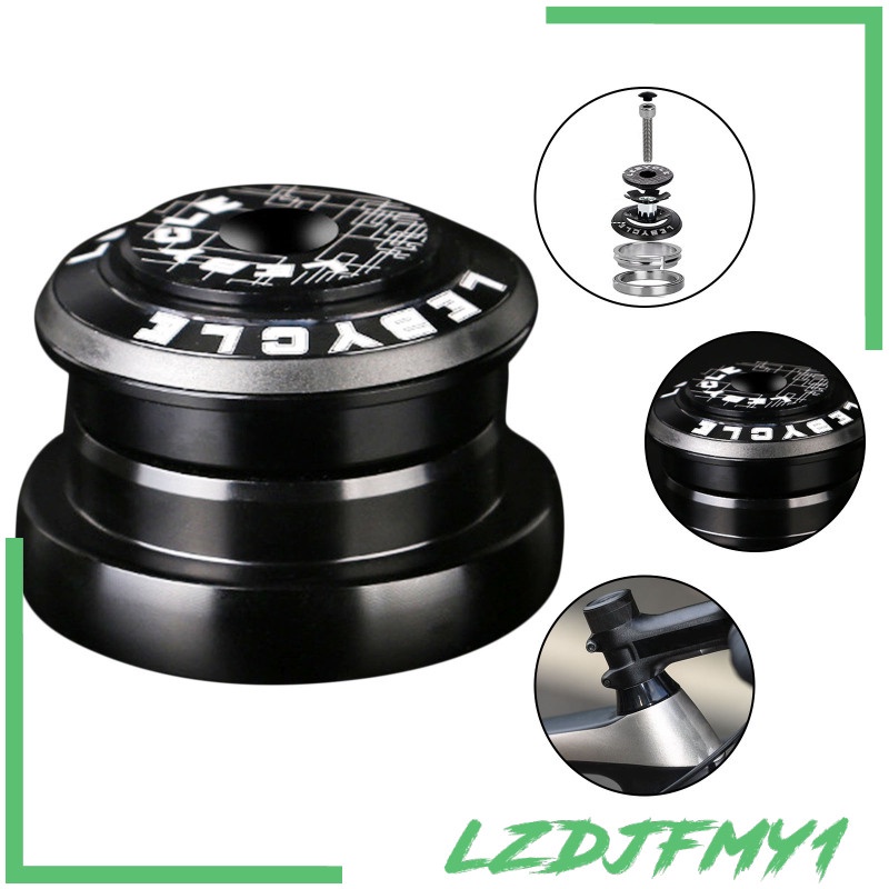 Bicycle Headset, Aluminium Alloy Bike Front Fork Headset Bearing Headset Replacement Cycling Accessories Mountain Road Bike Repair Parts
