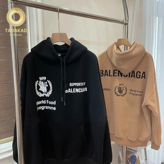 Áo Khoác Nỉ Hoodie Nữ WFP BALENCIAGA Có Mũ Form Dài Rộng, Cao Cấp, Hàng Chất, Thời Trang Hàn Quốc Mới 2021-TADAKAD Shop | BigBuy360 - bigbuy360.vn