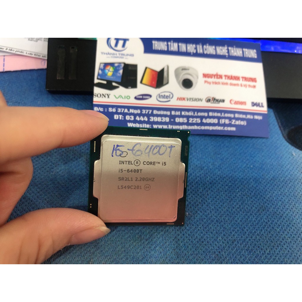 CPU - Bộ vi xử lý Socket 1151V1 Core i3 6100T, i5 6400T, i5 6500T, i7 6700T,...Tặng keo tản nhiệt !