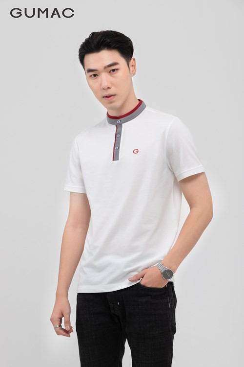 [Mã WABRGD12 giảm 10% đơn 250K] Áo polo nam cổ trụ phối màu GUMAC kiểu dáng lịch lãm, nhiều màu ATNB398 | BigBuy360 - bigbuy360.vn