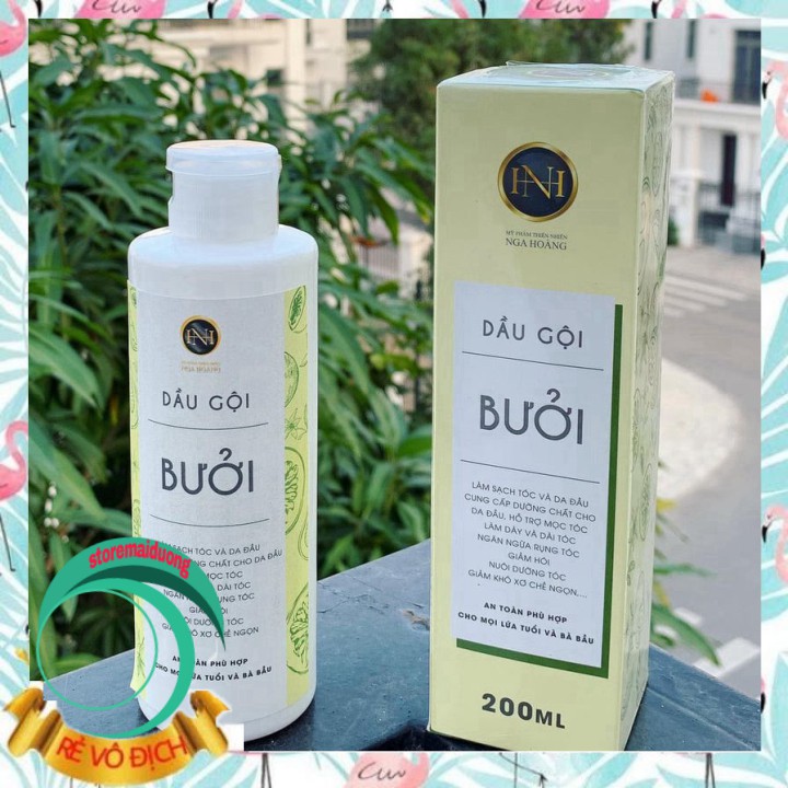 Dầu gội bưởi Nga Hoàng chai lớn 350ml (HÀNG CHÍNH HÃNG)