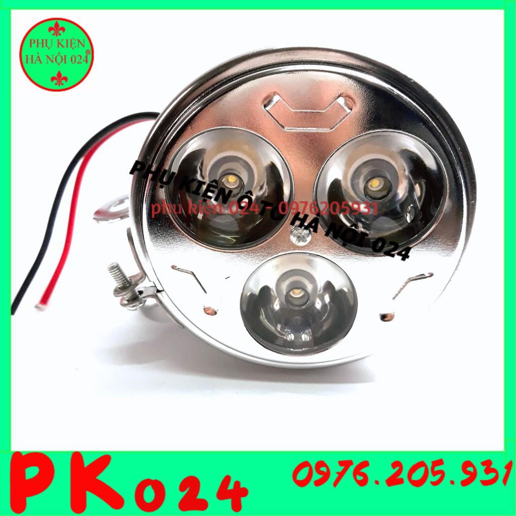 Bộ 2 Bóng LED Trợ Sáng 3 Mắt  RunLai 12-80VDC