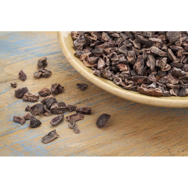 Cacao Nibs hạt ca cao ngòi rang CACAOMI chuẩn Keto - 80g