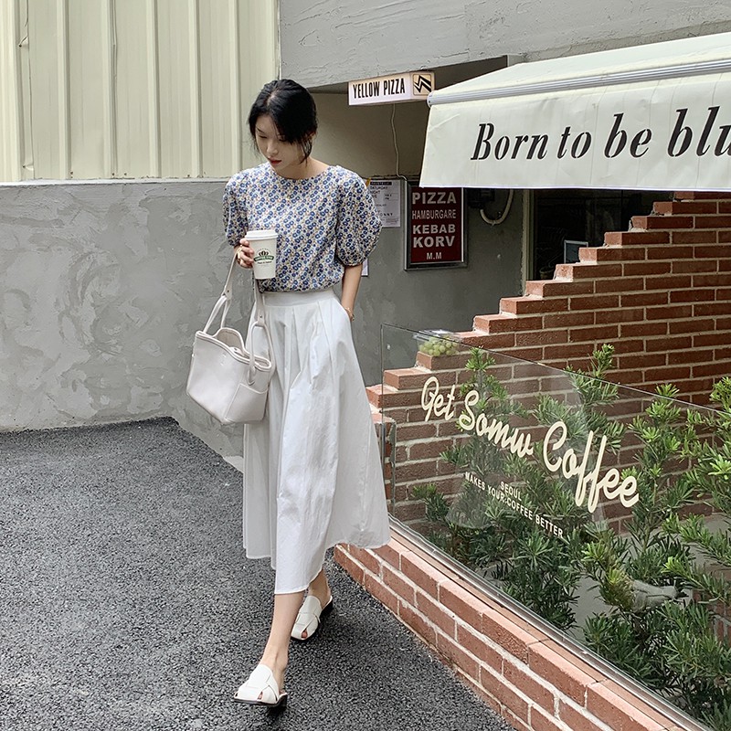 Chân Chân Váy Midi Lưng Cao Thời Trang Hàn Quốc Cho Nữ | BigBuy360 - bigbuy360.vn