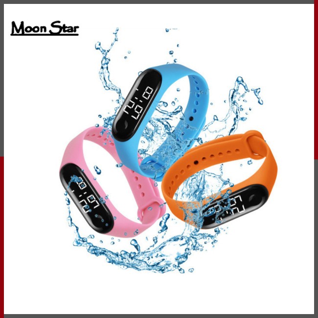 MS Shop Sports Bracelet Watches White LED Electronic Digital Wrist Watch