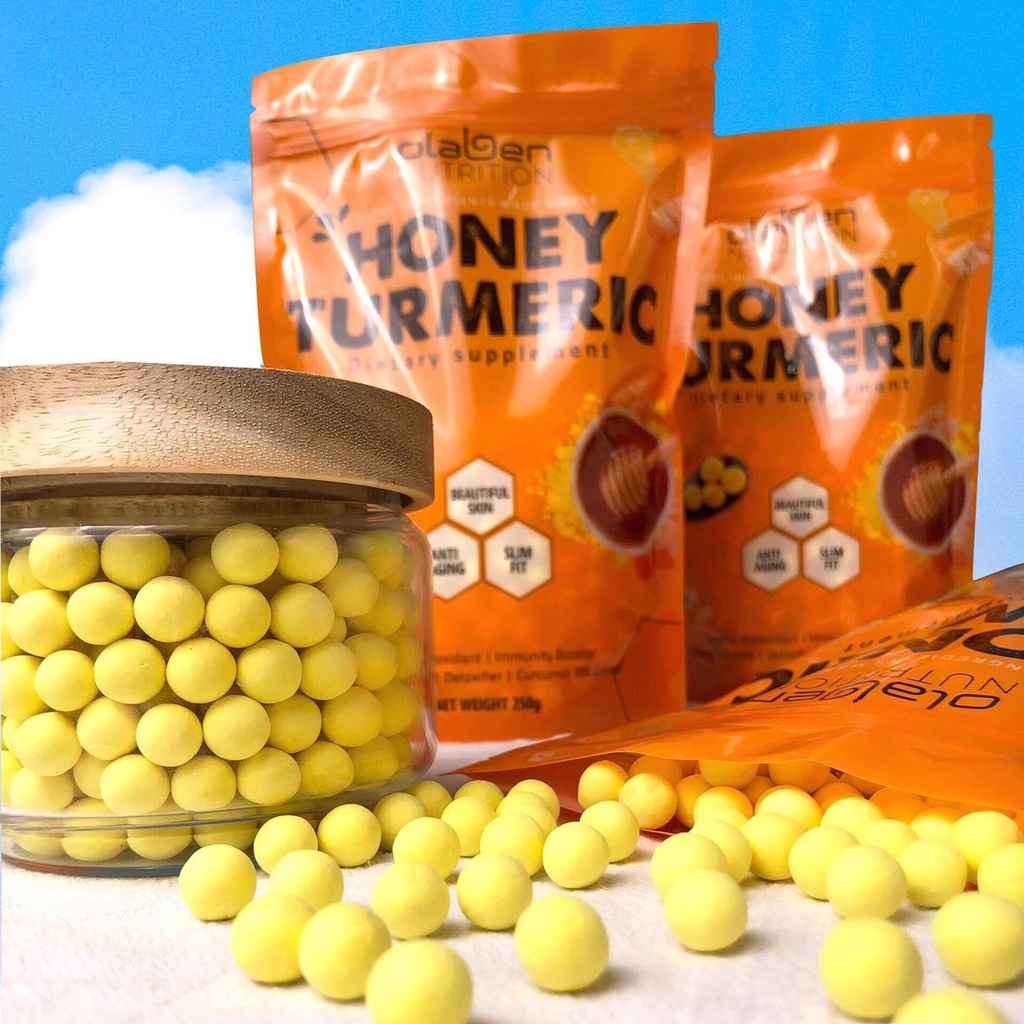Viên tinh nghệ mật ong sữa ong chúa Honey Turmeric Olaben Nutrition