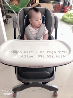 GHẾ ĂN DẶM NEWBER CAO CẤP XUẤT HÀN QUỐC-CHÍNH HÃNG-TẶNG CHIẾU ĐIỀU HÒA-BẢO HÀNH 1 NĂM