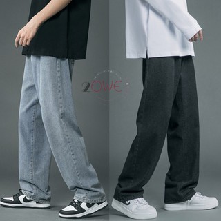 Quần bò, Jean Baggy nam TR03 ống Suông, rộng style hàn quốc - Top xu hướng 2021