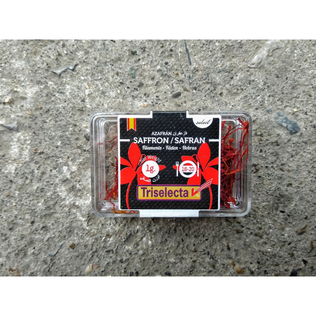 Nhụy hoa nghệ tây Saferon Filaments Safrina 1gr