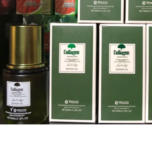 [FREESHIP] Tinh Dầu Dưỡng Tóc Toco collagen 60ML