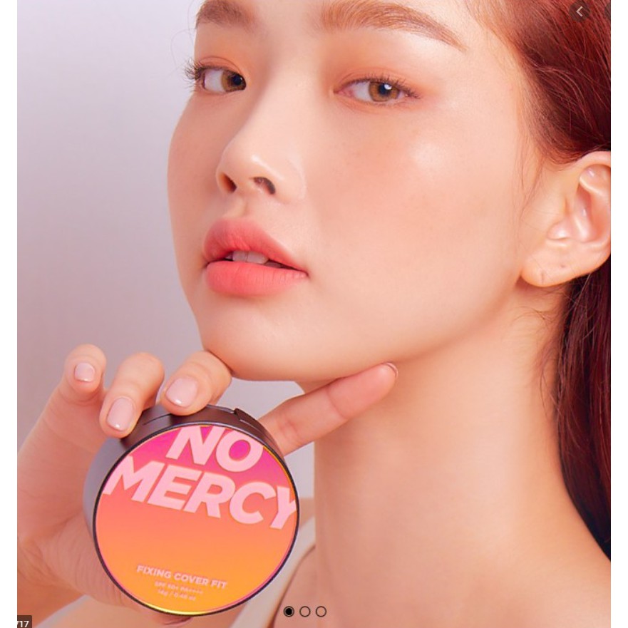 Phấn nước No mercy fixing cover fit - Phấn nước Manyo herb cushion