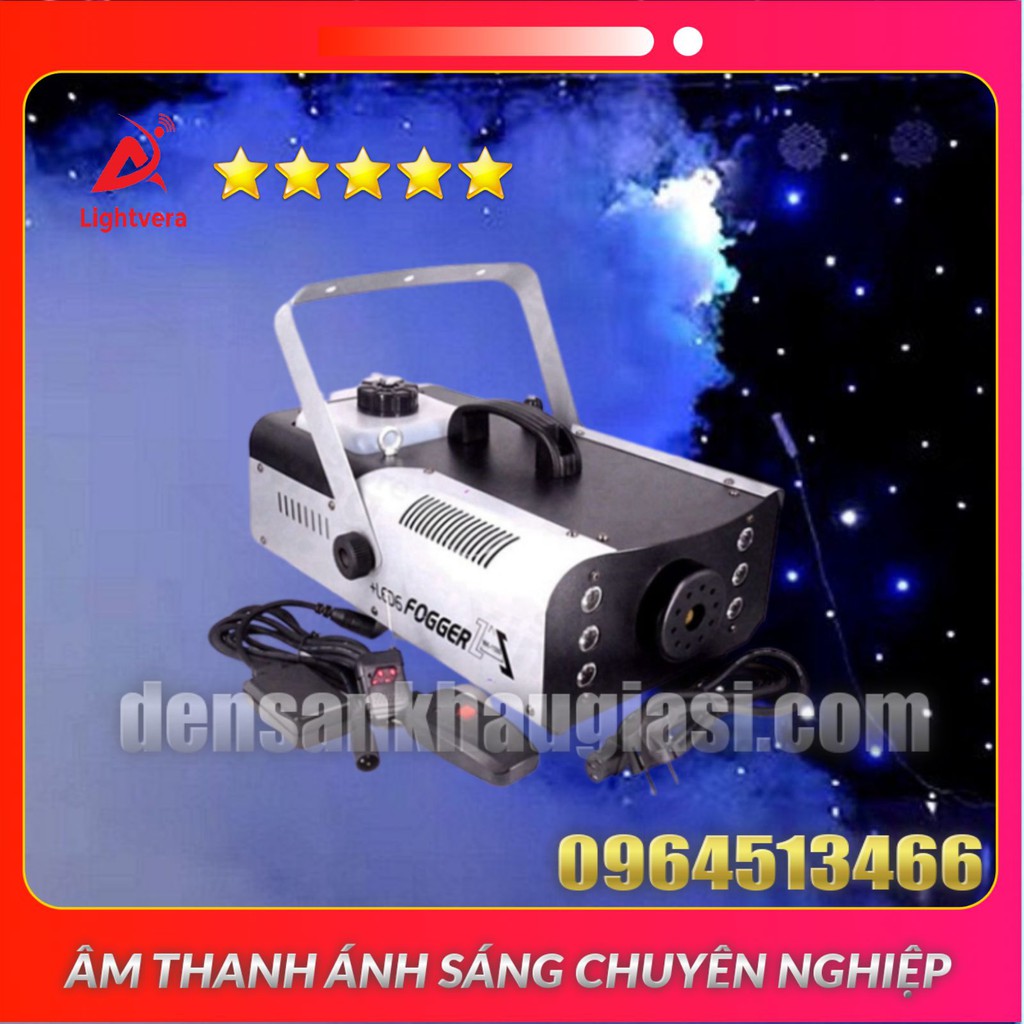 Máy Phun Khói 1500w Có Bóng Led Dành Cho Phòng Bay Phòng Karaoke Đèn Sân Khấu Lightvera