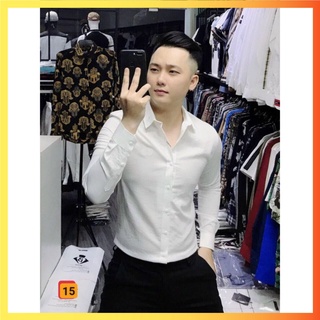 Áo sơ mi nam đũi tay dài cao cấp hg192