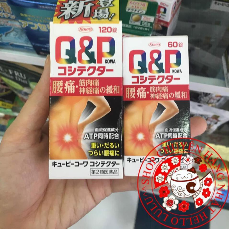 Viên uống hỗ trợ đau lưng Q&amp;P Kowa Nhật Bản shopnhatlulu