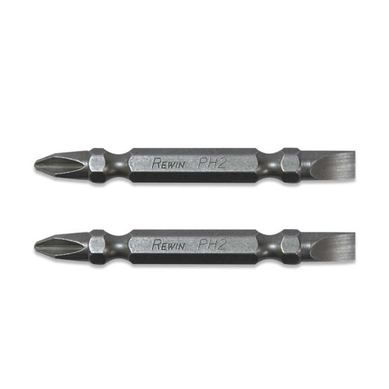 10 Mũi vít Bắn 2 Đầu Cộng Trừ PH2 x 65mm Có Nam Châm