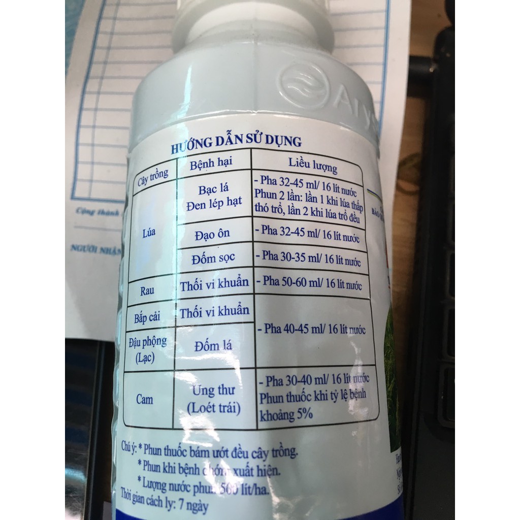 Thuốc trừ nấm vi khuẩn KASUMIN - Chai 425 ml