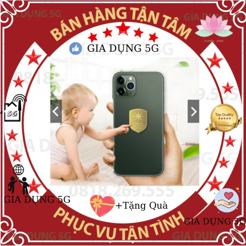 [Hàng Sẵn] Sản phẩm miếng chip dán ngăn cản bức xạ điện từ, triệt sóng, giúp tiết kiệm năng lượng Nhật Bản - Hàn Quốc.