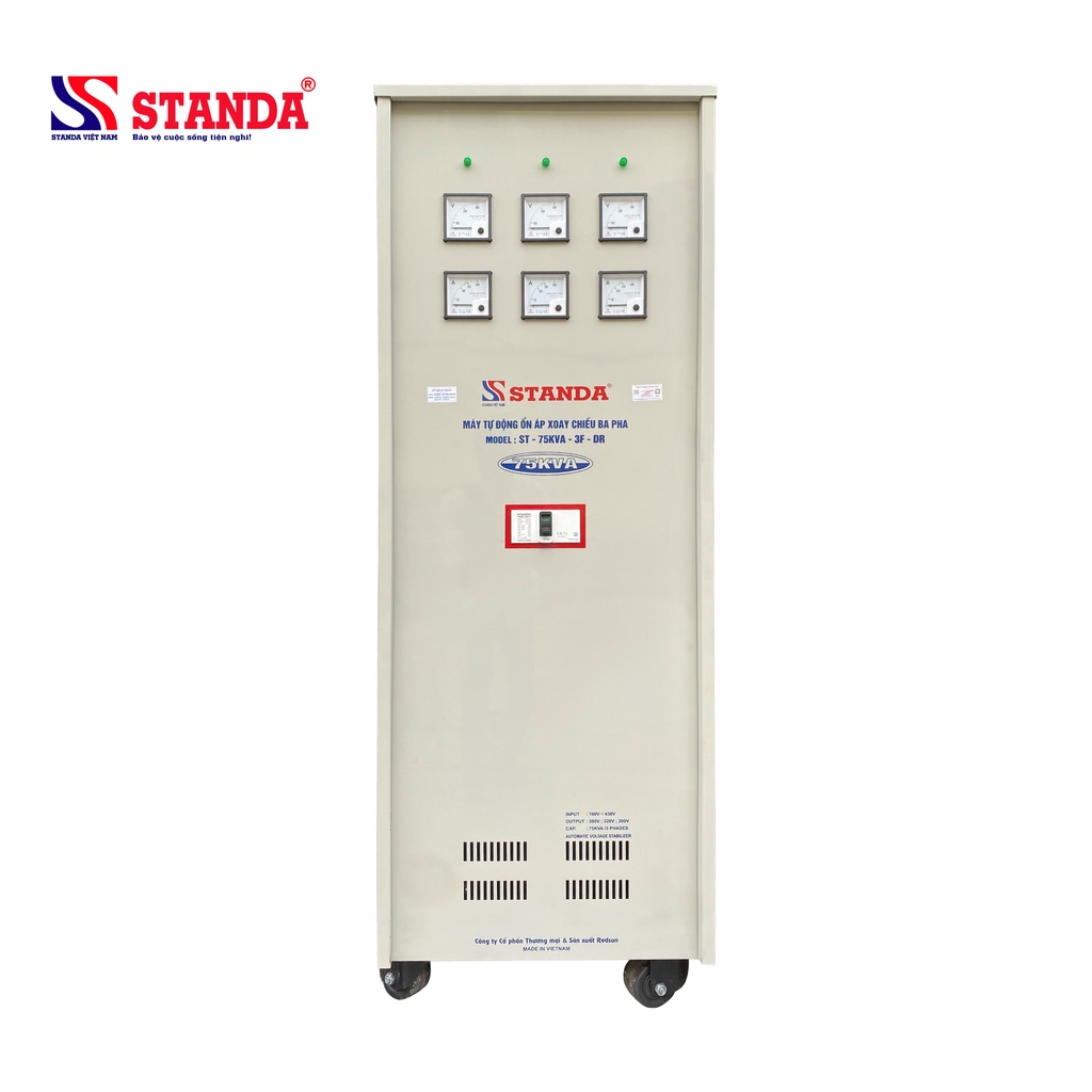 Ổn áp 3 pha STANDA 75KVA (160V-430V)