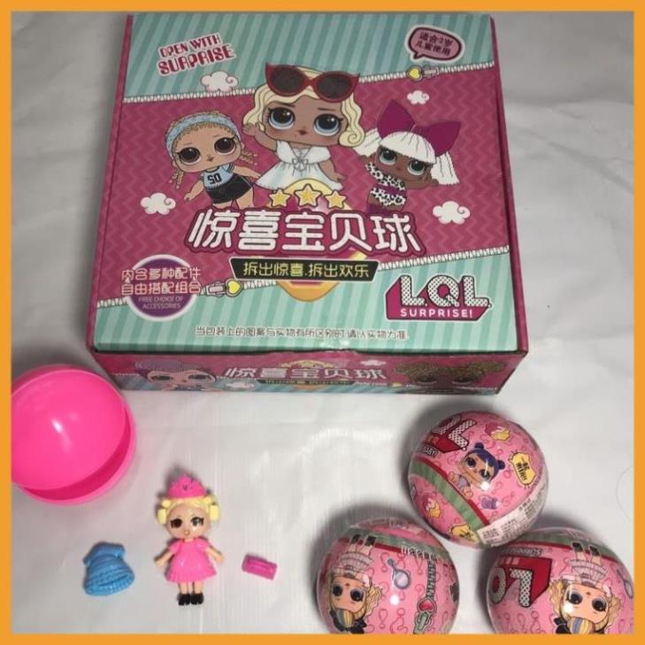 Đồ chơi trứng búp bê lol huyền bí bất ngờ cho bé