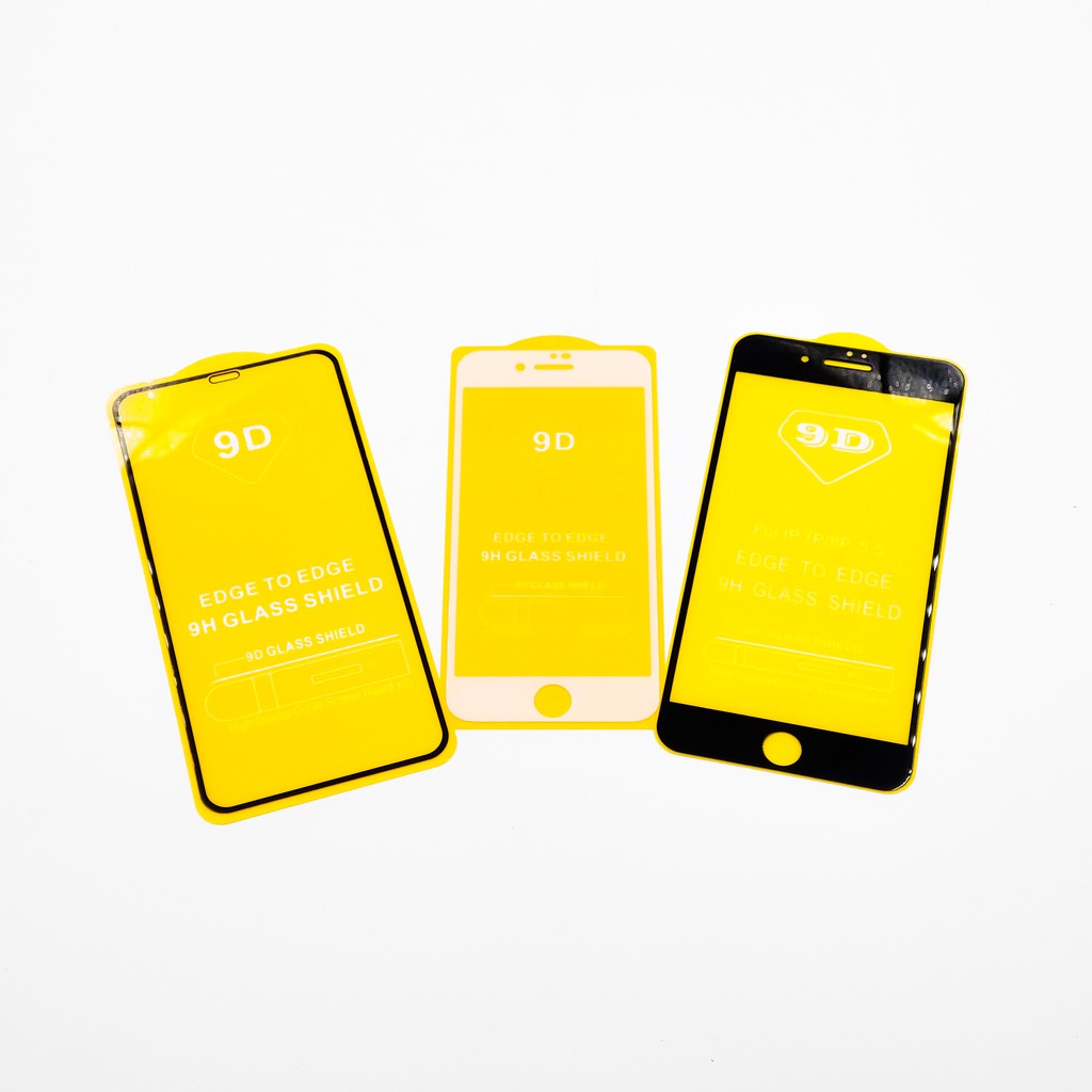 Kính cường lực 9D Dành Cho 7, 8 plus , XS Max, 11, Pro, Pro Max (TẶNG GIẤY LAU KÍNH) | BigBuy360 - bigbuy360.vn