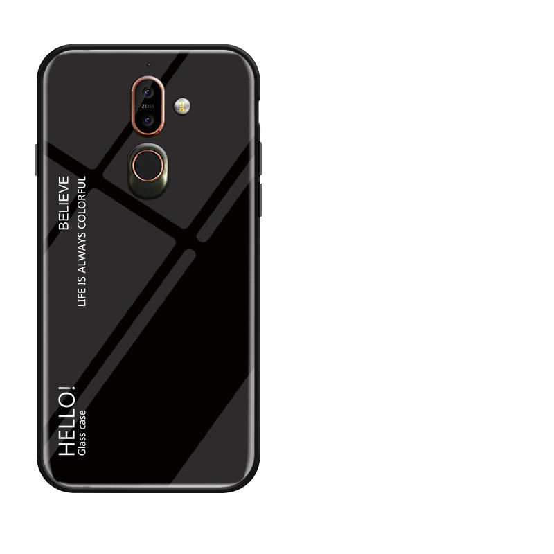 Ốp điện thoại tráng gương màu gradient dành cho Nokia 7 Plus