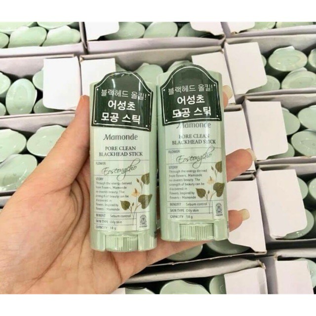 Thanh Lăn Mụn Đầu Đen Mamonde Pore Clean Blackhead Stick 18g