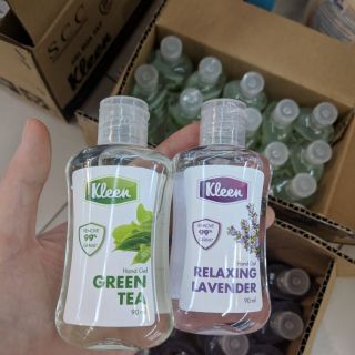 (CÓ SẴN )GEL RỬA TAY KHÔ KLEEN 90ml các mùi