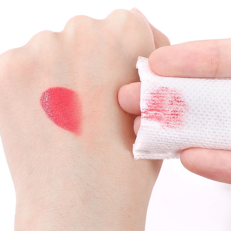 Bộ 20 miếng bông làm đẹp hình vuông 3 lớp mềm mại tiện lợi