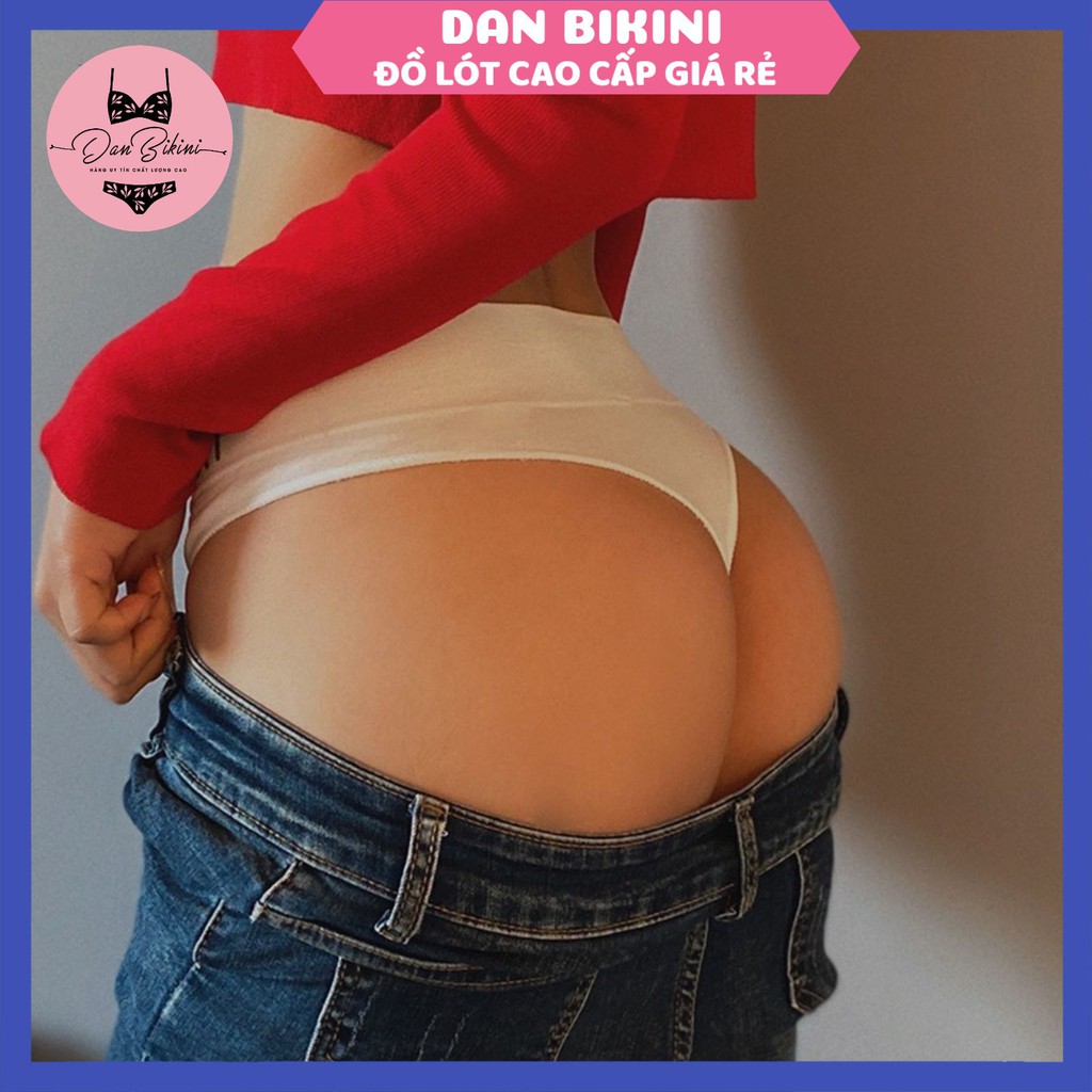 Quần Lót Nữ ❤️FREESHIP❤️ Quần Lót Nữ Cotton Sexy Lọt Khe phối viền chữ cá tính mã 8845