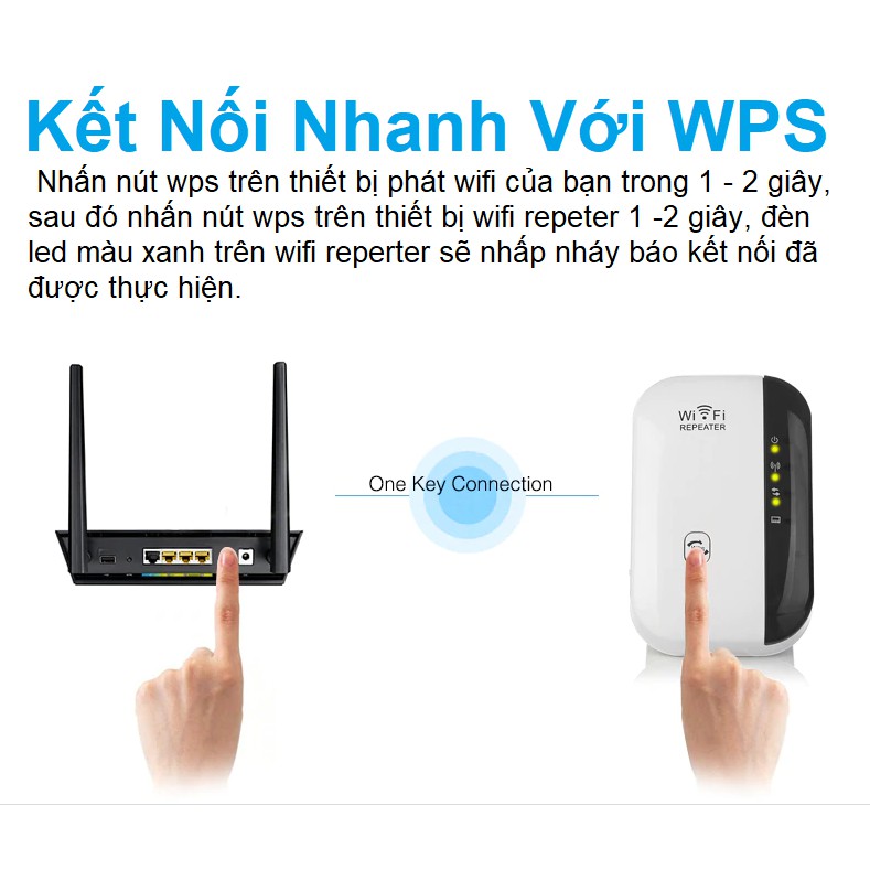 Bộ Kích Sóng Wifi - Thiết Bị Thu Phát Wifi Chuẩn N Tốc Độ Cao Lên Đến 300Mbps - Chính Hãng Bảo Hành 6 Tháng (1 Đổi 1) | BigBuy360 - bigbuy360.vn