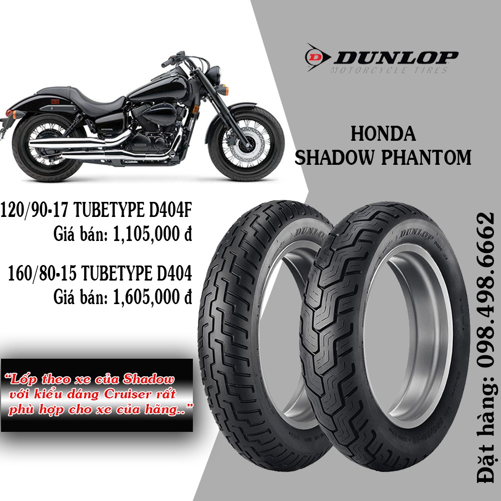 Vỏ Lốp Xe Dunlop Dùng Cho Honda Shadow Phantom
